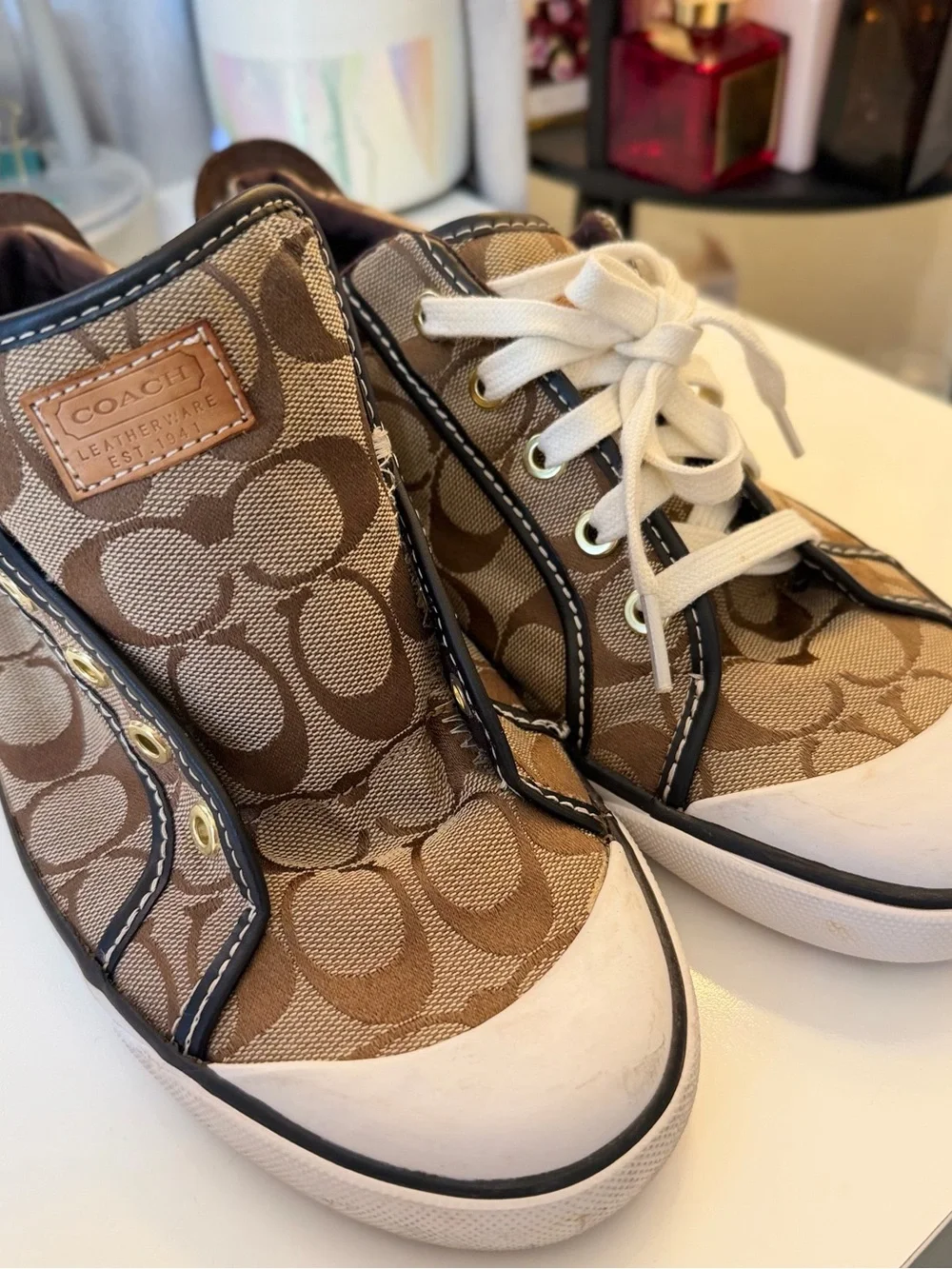 🤎 Coach Barrett Signature Sneakers